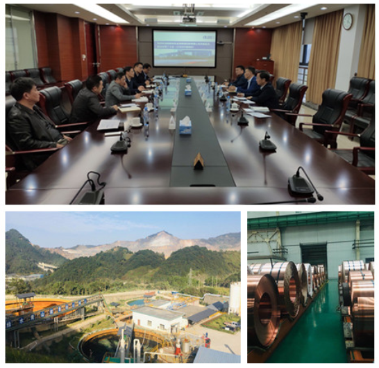 院長占壽罡赴江銅、瑞林、大冶考察