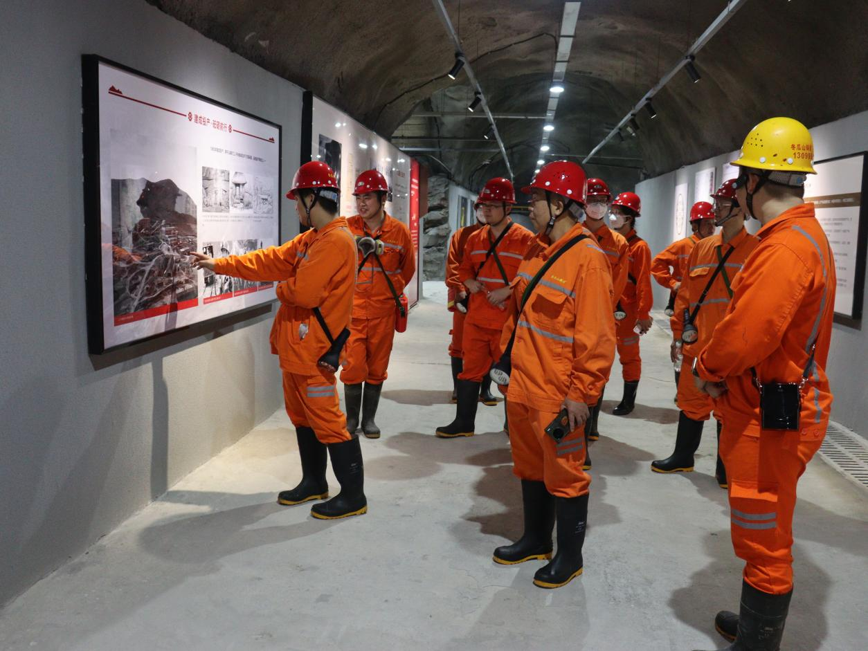 礦業黨支部赴冬瓜山銅礦“井下黨校”開展主題黨日活動
